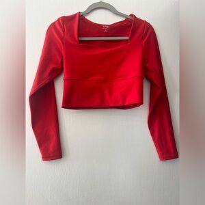 Abercrombie YPB SculptLux Cropped Top size M